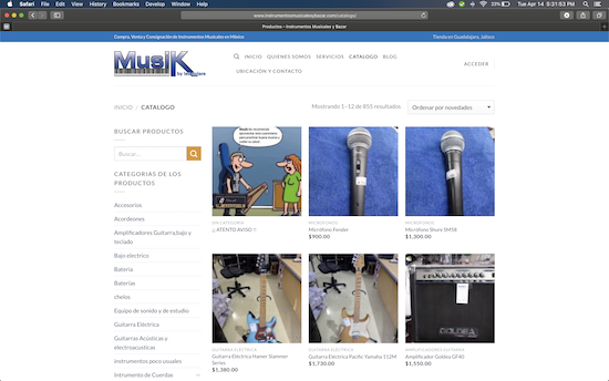 INSTRUMENTOS MUSICALES Y BAZAR
